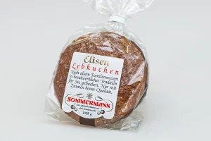 2 Stück Elisen-Lebkuchen im Cellophanbeutel